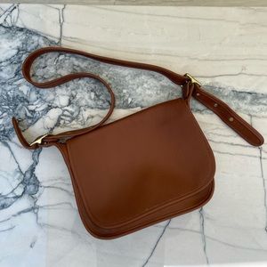 Vintage Coach Leather Crossbody Messenger